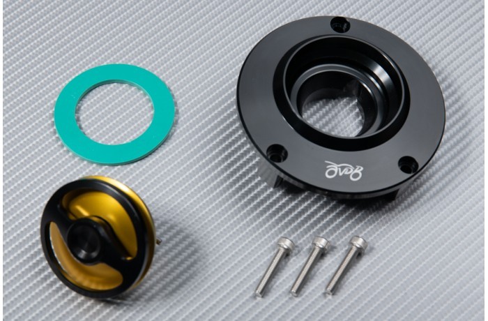Bouchon réservoir sans clé pour Honda CBR 1000 RR essence rapide 1/4 tour
