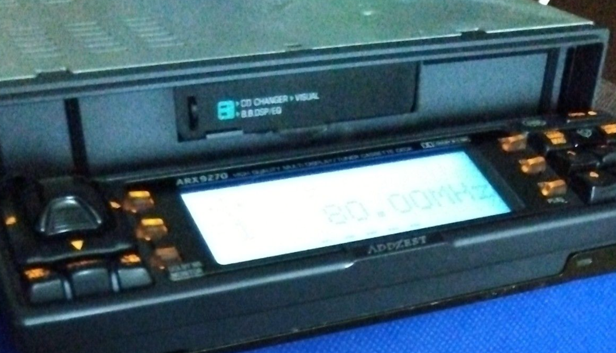 Clarion ADDZEST ARX9270 Cassette Deck Tuner Multi Display Car