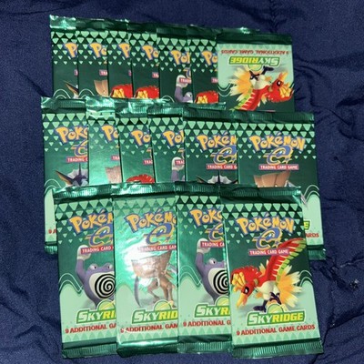ポケモンカードゲーム Skyridge sealed pack Pokémon TCG Skyridge Sealed Collectible Card Game Packs | eBay