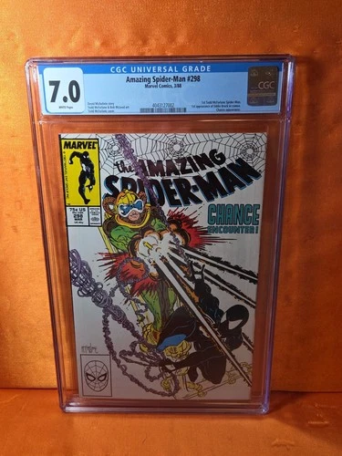 Amazing Spider-Man #298 CGC 7.0 1st Cameo App Venom McFarlane