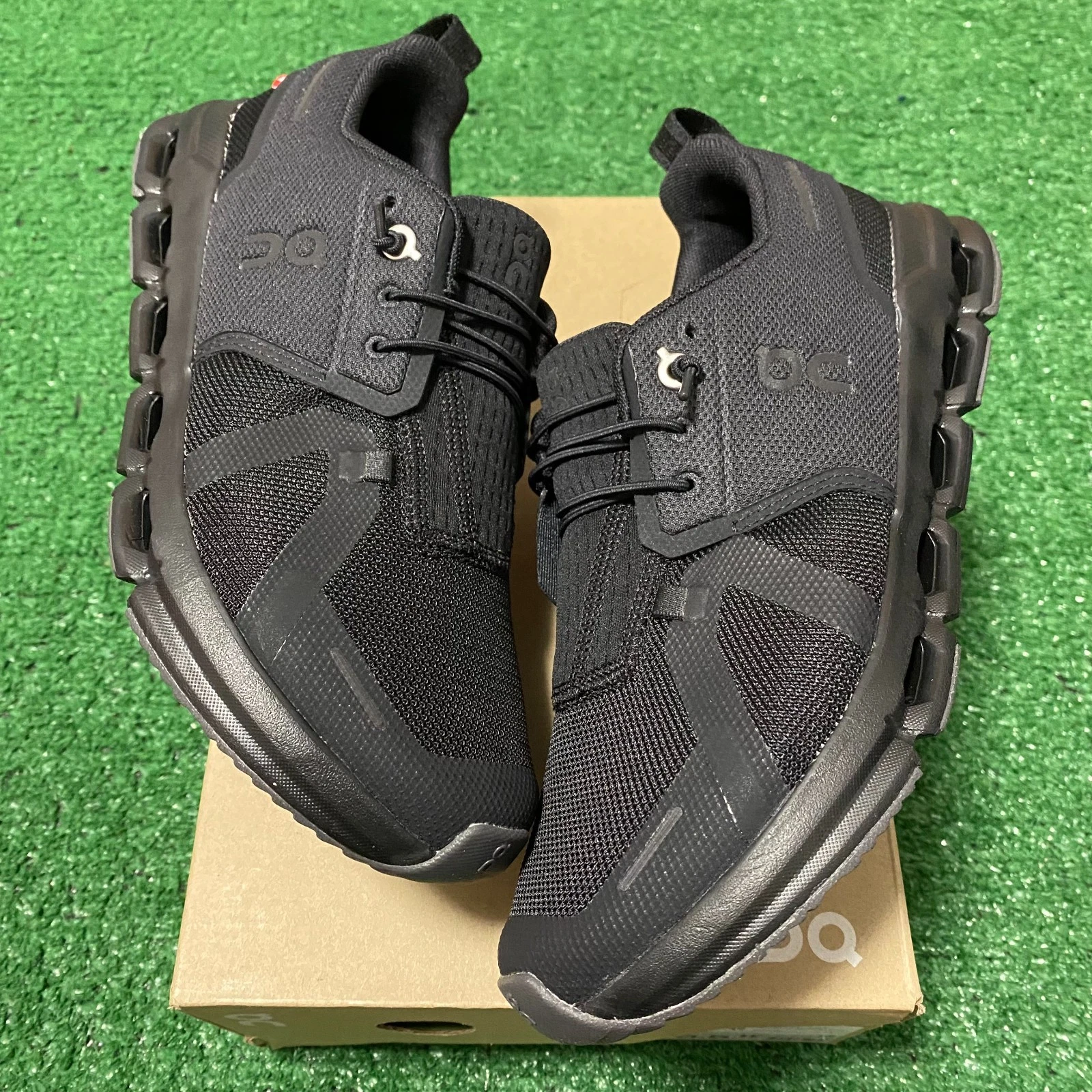 Size 5.5 - On Cloud Sky Black Youth Running Shoes 3YD11440485 NEW! Ships Fast!