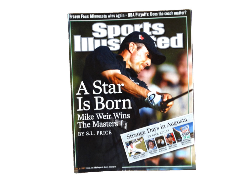 Sports Illustrated – April 21, 2003 – Weir Wins the Masters