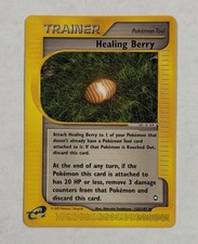 Pokémon Healing Berry Trainer Card 125/147 Uncommon Aquapolis LP Regular TCG on eBay