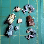 LEGO Star Wars Chewbacca Sebulba Minifigure PARTS Lot 8pc Torso Arms Legs Heads