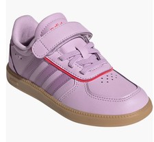 Children Unisex Shoes Adidas Kids Breaknet Sleek ELC JQ3050 PurpleSize 3Y