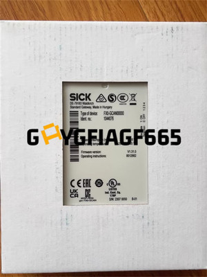 NEW SICK FX0-GCAN00000 safety relay Fast delivery DHL Express us free tax
