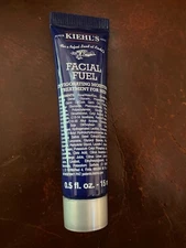 Luxury Kiehl's Facial Fuel Invigorating Moisture Treatment for Men 15 ml NEW!
