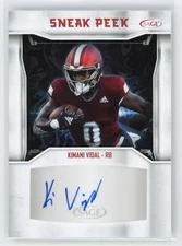 2024 Sage Kimani Vidal RC Auto #SPA-KV Chargers 108