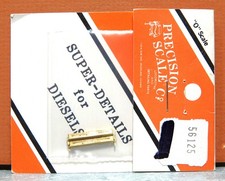 PRECISION SCALE O GAUGE ARM RESTS, EMD SD SERIES CABS 56125 2 COUNT