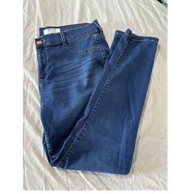 Women’s Blue Skinny legging size 6 Cotton - Image 1 of 4