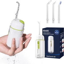 Water Flosser Portable for Travel - Mini Water Flosser with 3 Modes, IPX7 Waterp