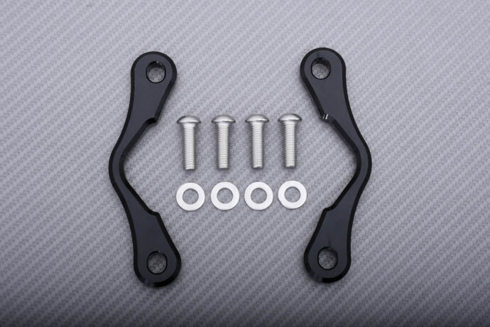 Anneaux amarrage moto noirs Ducati Monster 1200 M1200 17-21