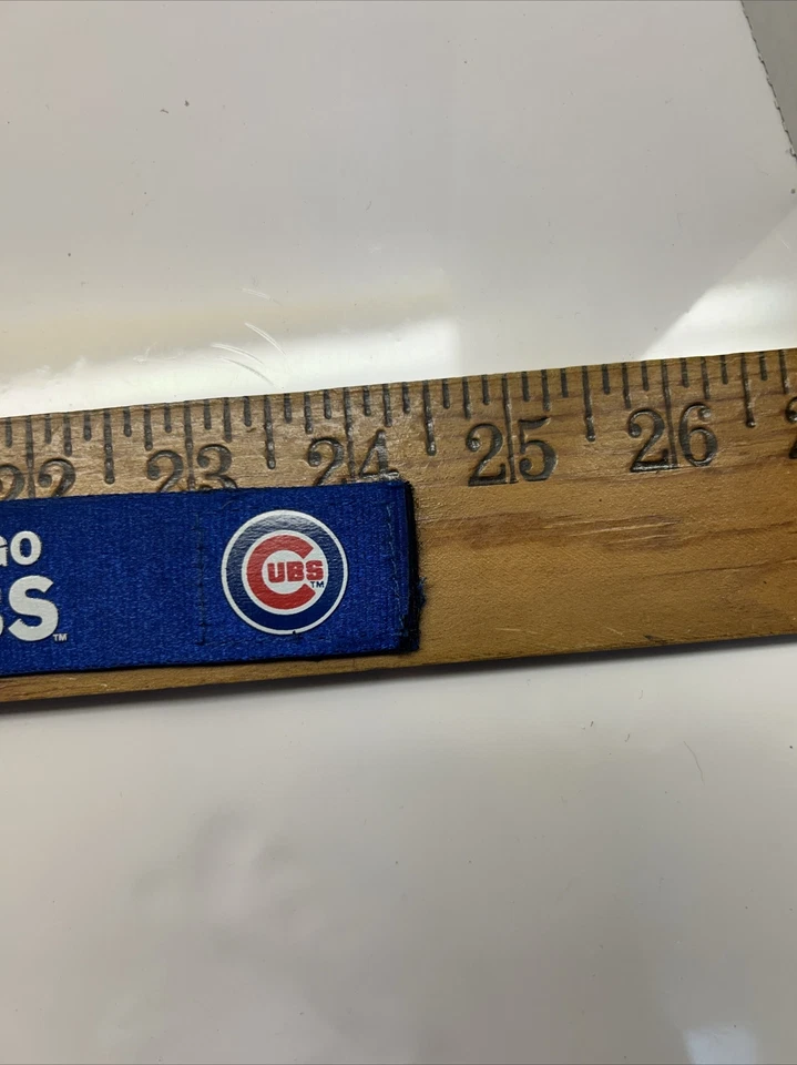 Chicago Cubs MLB Lanyard Clip Neck Tag Team Keychain for ID Keys 2014 - Image 2 of 4
