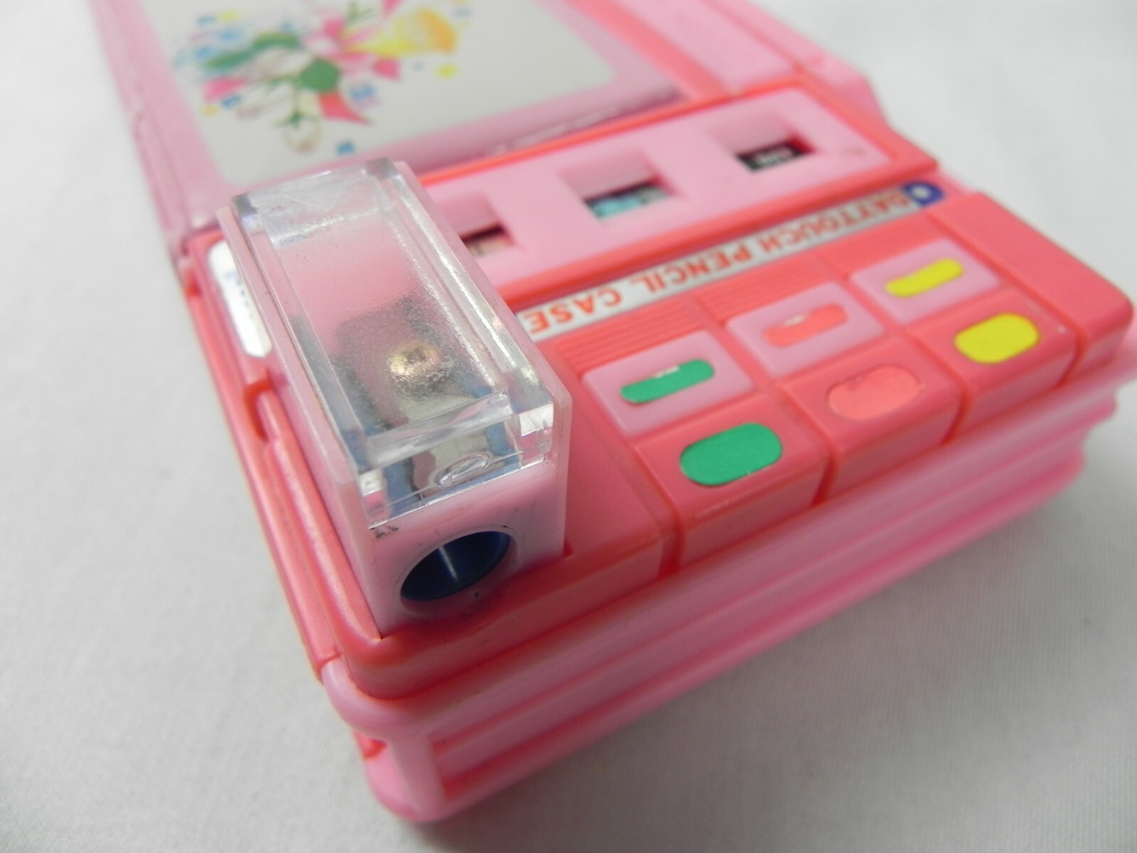 VINTAGE Margaret Hit 5 Automatic Daytouch Pencil Case w/ Calander and Sharpener