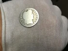 1909-P Silver Barber Quarter AVERAGE CIRCULATED SEE PICS