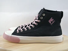 PF Flyers All American Hi Top Black Pink Sneaker Men 8.5 Women 10 NEW
