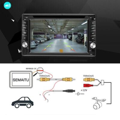 Fit Radio 6.2 Inch Car MP5 DVD Player FM Audio 2 DIN Stereo Touch Screen USB 4.0
