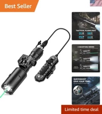 Rifle Light 000 Lumens Picatinny Flashlight for Rail Mount, Tactical Flashlig...