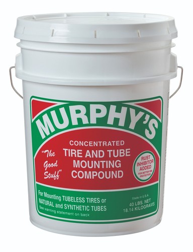 Murphy's Concentrated Tire and Tube Mounting Compound, 40lb Pail