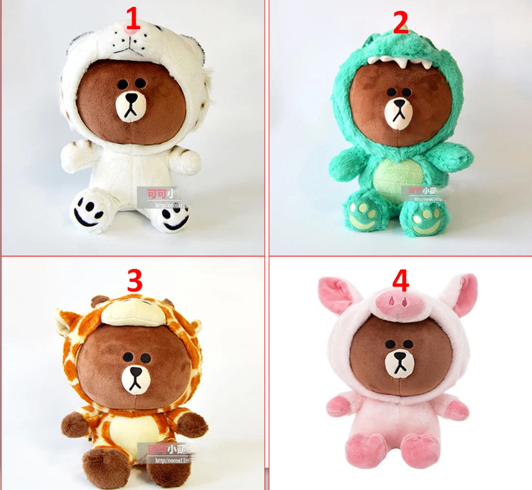 Line friends on sale stuffed animals