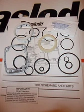 Paslode 3175 RCU Roofing Gun 405000 O-Ring Kit + 402725 + 405243 + 402707 LUBE 