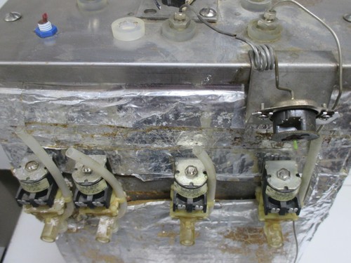 tanque de repuesto Cecilware 5 cabezas máquina capuchino válvula, límite, calentador - Imagen 2 de 11