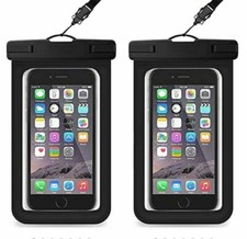 2 Pack Universal Waterproof Case,Waterproof Phone Pouch Compatible for iPhone
