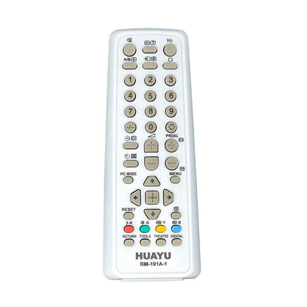 Universal RM-191A TV Remote Control for Seamless Device Compatibility and Easy Setup