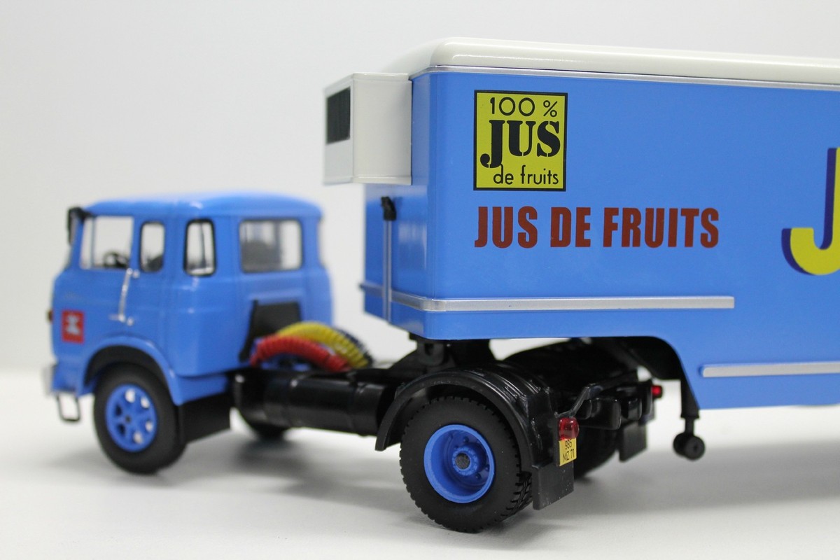 1/43 CAMION SEMI Remorque Berliet TR 280 Remorque Savoyarde Transport
