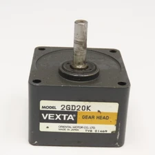 Vexta Oriental Motor 2GD20K Servo Motor Gear Head 8mm Shaft