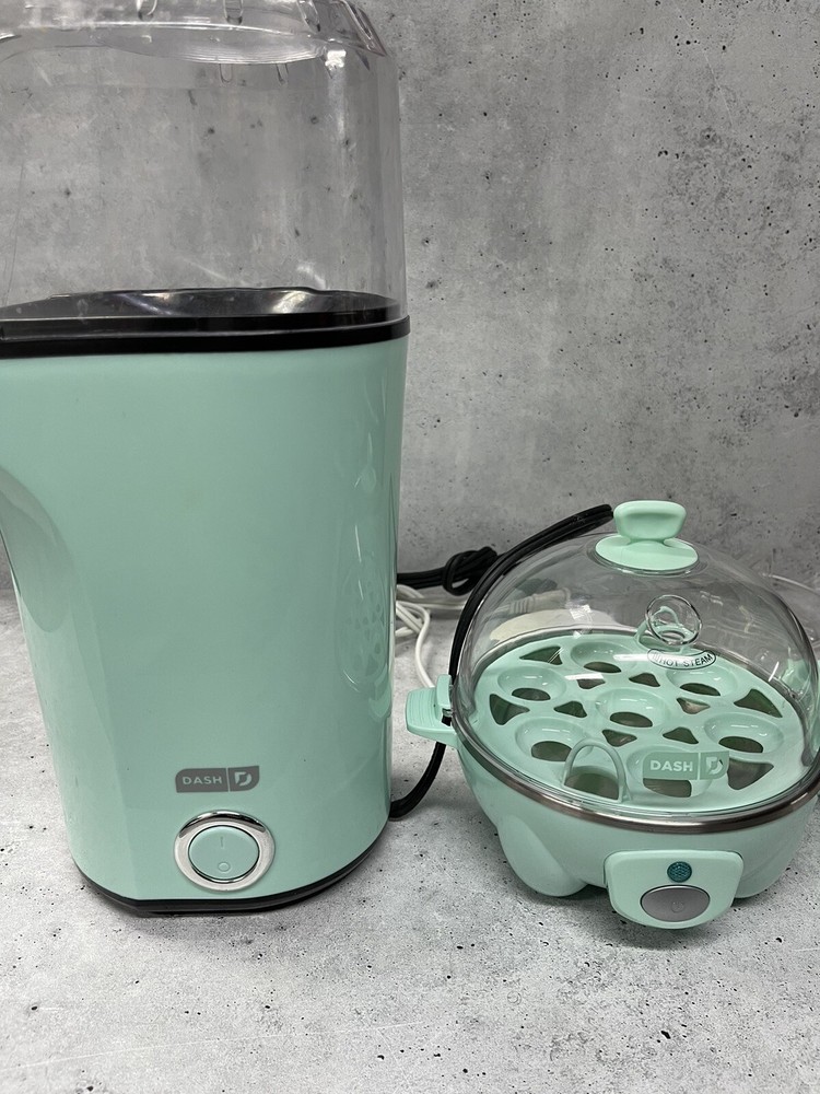Dash Rapid Egg Cooker and Popcorn Maker Combo Appliance Set