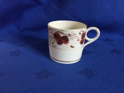 Georgische Worcester Kaffeedose um 1800 (?)