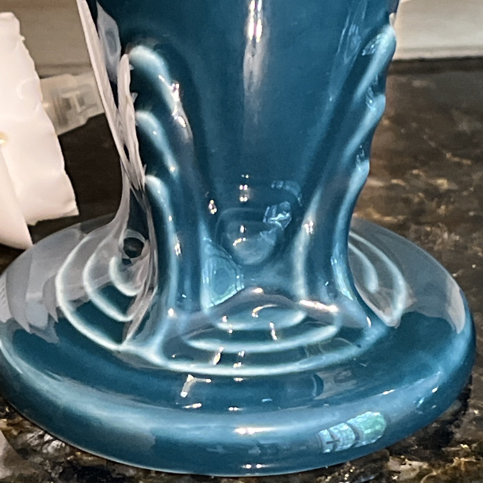 Set of 2 Fiestaware Juniper Green 2 Bud Vase Soap Pump Discontinued