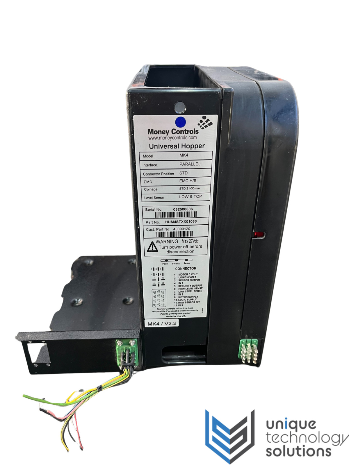 Money Controls Universal Hopper MK4 Version / PARALLEL/ PULS - PROTOCOL
