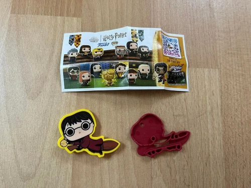 Kinder Joy Harry Potter Quidditch 2024 Funko Pop Harry Kabelhalter VT 404
