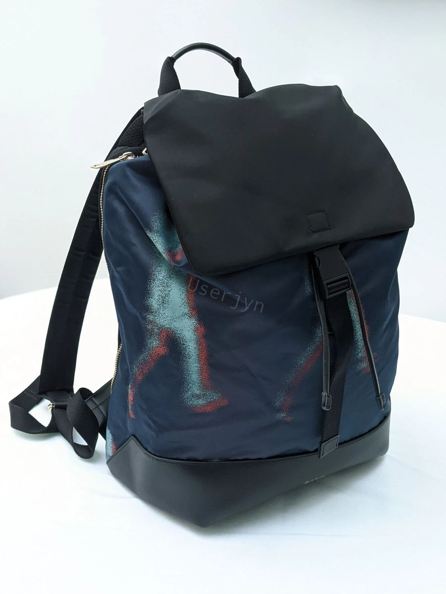 Paul Smith Bag BNWT Mainline Men s Walker Leather Trim Backpack RRP 395