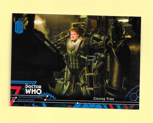 Doctor Who Extraterrestrial Encounters 2016 BLUE Parallel Base Card 86 85/99