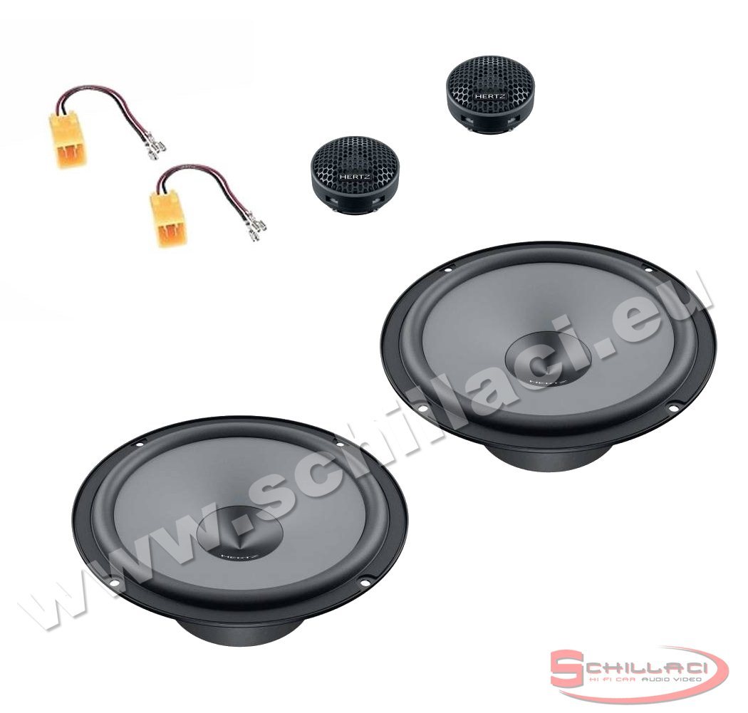 Casse Hertz Alfa Romeo 166 con Adattatori - Montaggio Facile 100%