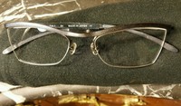 Morgenthal Frederics Col. 1 54 Made Japan 140 Titanium Eyeglasses Twill Morgenthal Frederics Col. 1 54 Made Japan 140 Titanium Eyeglasses Twill