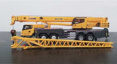 XCMG XCT75 クレーンモデル 1/50 1:50 XCMG XCT75 Engineering Crane Construction Machinery Vehicle