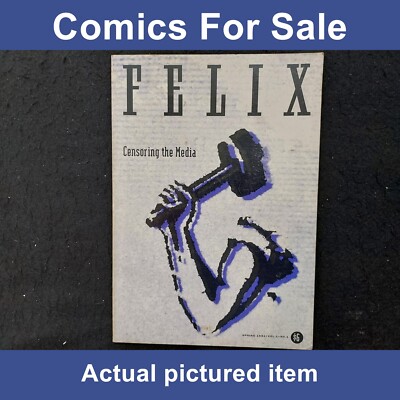 Felix censoring the media 1991 vol 1 #1 magazine RARE (LOT#13899)