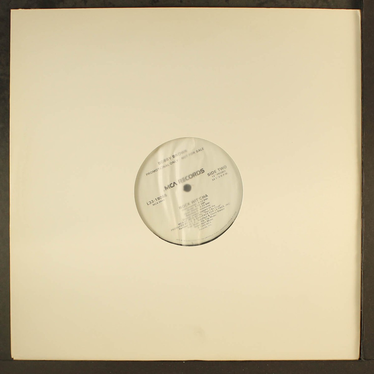 BOBBY BROWN: rock wit 'cha / instrumental MCA 12
