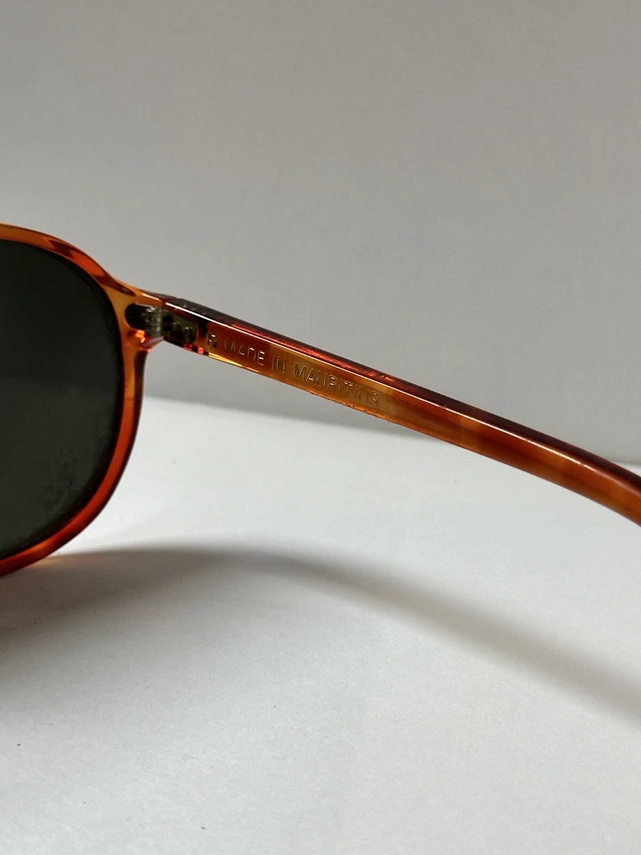 Gafas de sol vintage de gran tamaño hechas en Mauricio marrón espejo en perfecto estado Foto 2 de 4