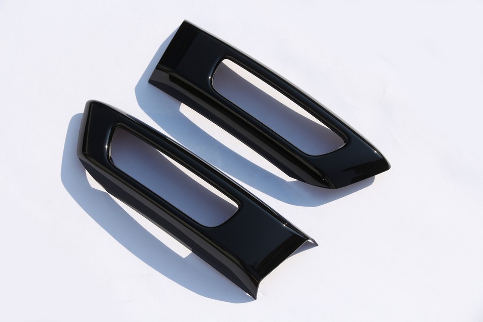 2pcs Black Front Fog Light Cover Trim For Land Rover Range Rover Sport 2pcs-black-front-fog-light-cover-trim-for-land-rover-range-rover-sport