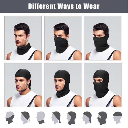 Air Max Plus TN Balaclava Tn Ski Mask Motor Bike Windproof Outdoor Scarf Fishing - Picture 5 of 5