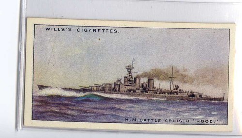 (JE8453) WILLS,SPEED 1930,H.M BATTLE CRUISER HOOD,1930,#43