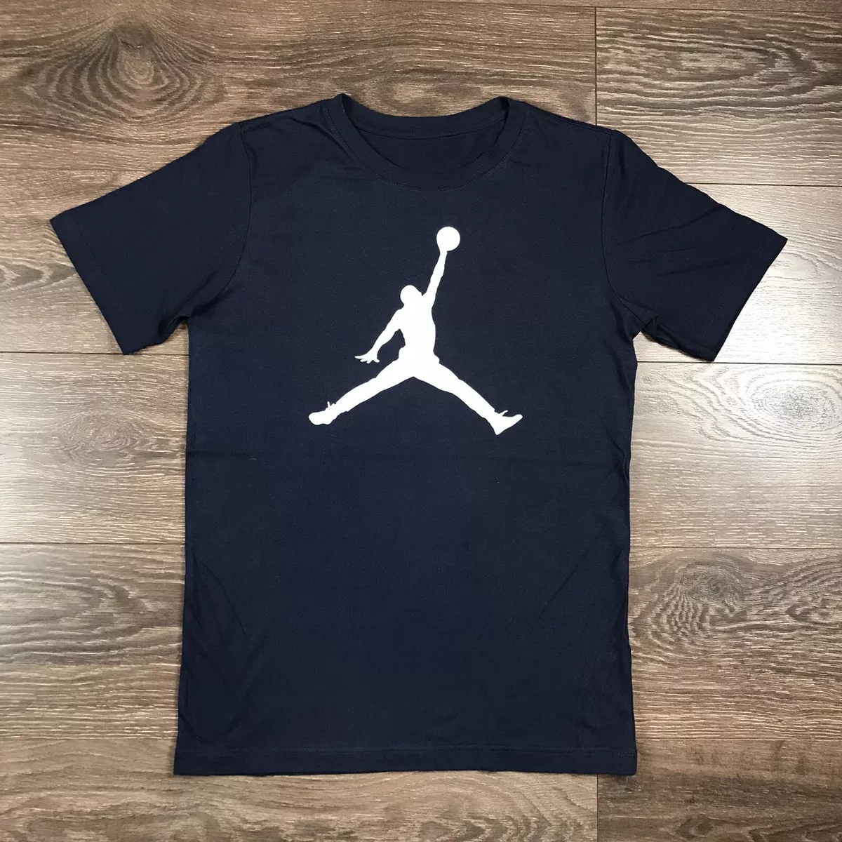 Navy blue cheap jordan t shirt