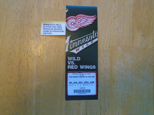 Minnesota Wild played the 700th reg. season game in franchise history - Picture 4 of 4