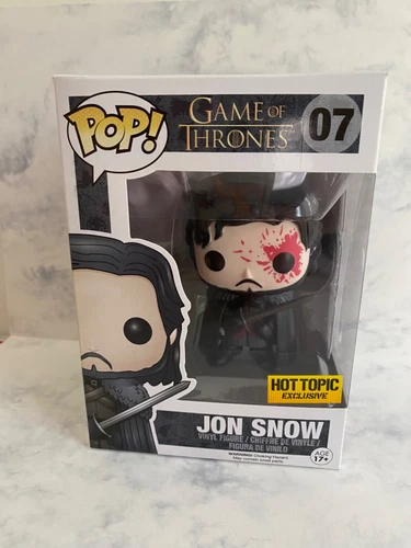 Funko POP! Game of Thrones - Jon Snow #07 Bloody - Hot Topic Exclusive MINT!