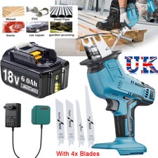 For Makita LXT Battery 18V Reciprocating Saw Li-ion Recip Sabre Saw Bare Blade